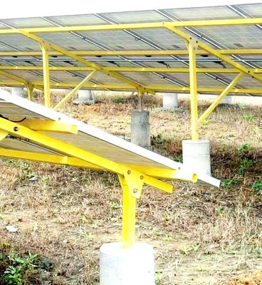 Suportes de montagem de painéis solares de fibra de vidro GRP com estrutura de construção avançada