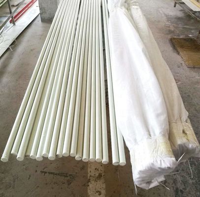 Rodas flexíveis de suporte de túneis de estufa FRP estacas de jardim para vegetais e morangos