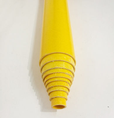 Tubo de FRP GRP de fibra de vidro isolado leve para postes telescópicos comprimento de 1m a 11,6m