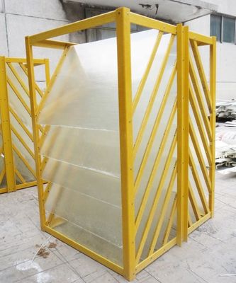 Estrutura de FRP de fibra de vidro personalizada de 1m a 11,6m de comprimento para estação de tratamento de águas residuais