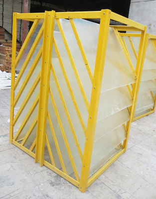 Estrutura de FRP de fibra de vidro personalizada de 1m a 11,6m de comprimento para estação de tratamento de águas residuais