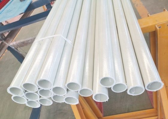 Polos de antena de tubos de fibra de vidro leves fabricados com técnica de pultração de FRP