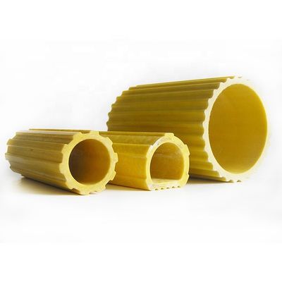 Tubos em forma de D de plástico reforçados com fibra de vidro para escadas seguras de comprimento personalizado