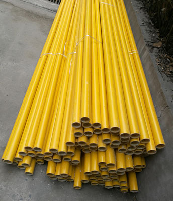 Técnica Pultrusion personalizado insulado FRP poste vedação Post tubo de fibra de vidro para vedação
