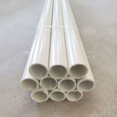 1m a 11,6m comprimento resistente a produtos químicos GRP FRP tubo de pultração de fibra de vidro pólo de plástico
