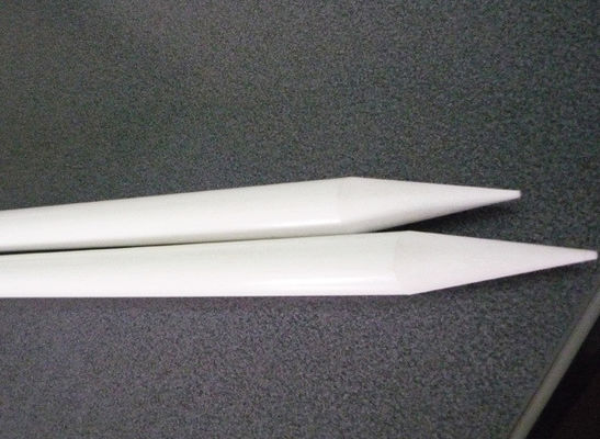 Pistas de fibra de vidro de fibra de plástico pultrudadas de FRP de resistência de extremidade cônica leve para suporte