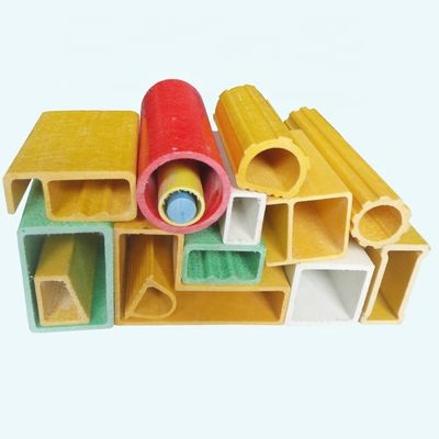 Perfis compostos de fibra de vidro de FRP para cores industriais personalizadas e design durável