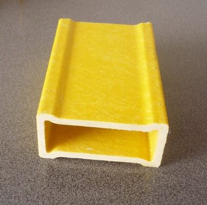 Perfil de ossos de cão de fibra de vidro de alta resistência Técnica de pultração de FRP GRP personalizada