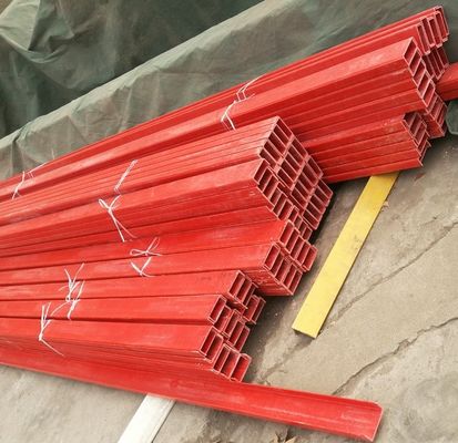Perfil de canal C de plástico reforçado com fibra de vidro resistente à corrosão química para uso exterior