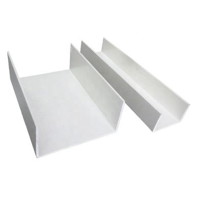 Material de canal de plástico reforçado com fibra de vidro escolha ideal para diversas aplicações