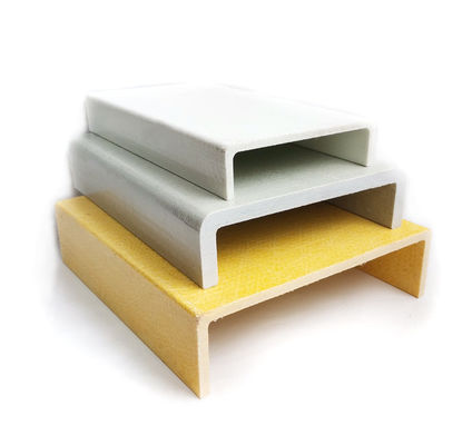 Perfis de plástico de FRP industrial A escolha perfeita para resistência à corrosão química
