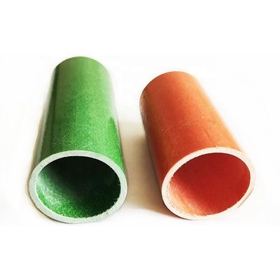 Tubo de compósito de plástico reforçado com fibra de superfície lisa de comprimento personalizado