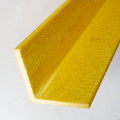 Ángulo pultrudado de fibra de vidro de superfície lisa para ligação estrutural no setor industrial
