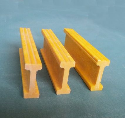 Serviço de corte personalizado de perfis de vigas de FRP I para processamento de compostos de alta resistência