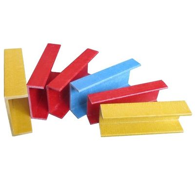 Profil de feixe de fibra de vidro de alta resistência anti-corrosição com cores personalizadas