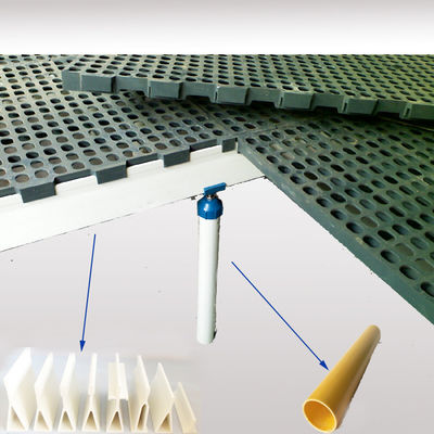 Feixe de suporte composto de fibra de vidro FRP anticorrosivo para a construção de quintas de frangos/ovinos/porcos