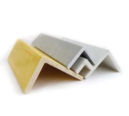 Proteção UV Barra de ângulo composta de fibra de vidro pultrudada 20mm 30mm 40mm 60mm 76mm Tamanho