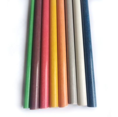 10 mm 11 mm 12 mm 16 mm 18 mm 25 mm Rodas compostas de fibra de vidro pultrudadas para suporte de estruturas