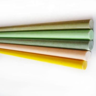 Comprimento personalizado Superfície colorida e lisa Proteção UV Fibra Reforçada Rod Pultrusion Plástico