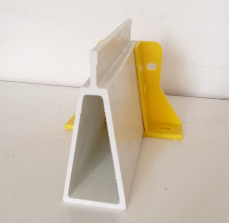 Feixe de piso de fibra de vidro lisa para suporte de piso de lajes de plástico na fazenda de gado