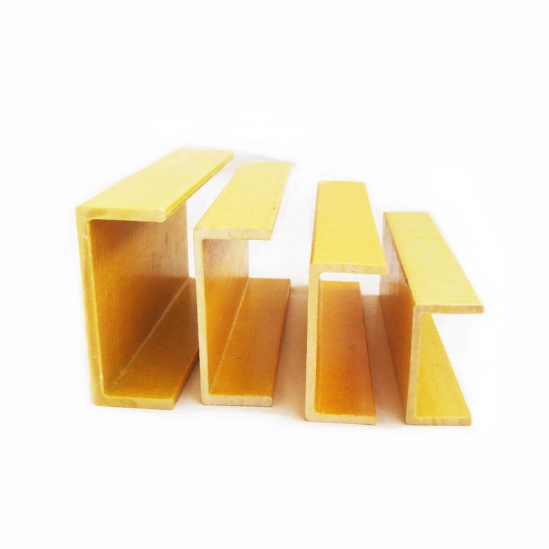 Material do canal da escada de fibra de vidro de alta resistência 70mm 84mm 88mm para cores personalizadas
