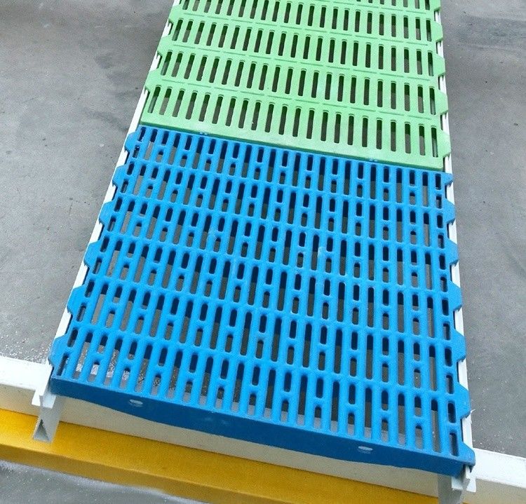 65x15mm Tamanho de malha Peso de plástico de porco para caixas de parto/caixas de porco