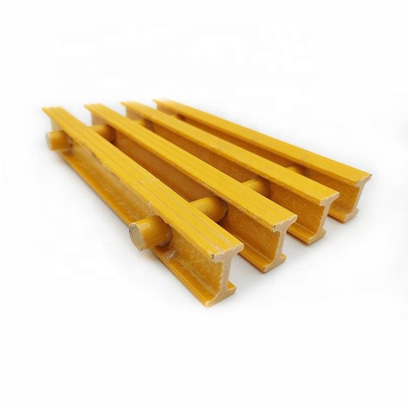Amostra de tamanhos e cores personalizados aceites Grades de pultração de fibra de vidro FRP de alta resistência