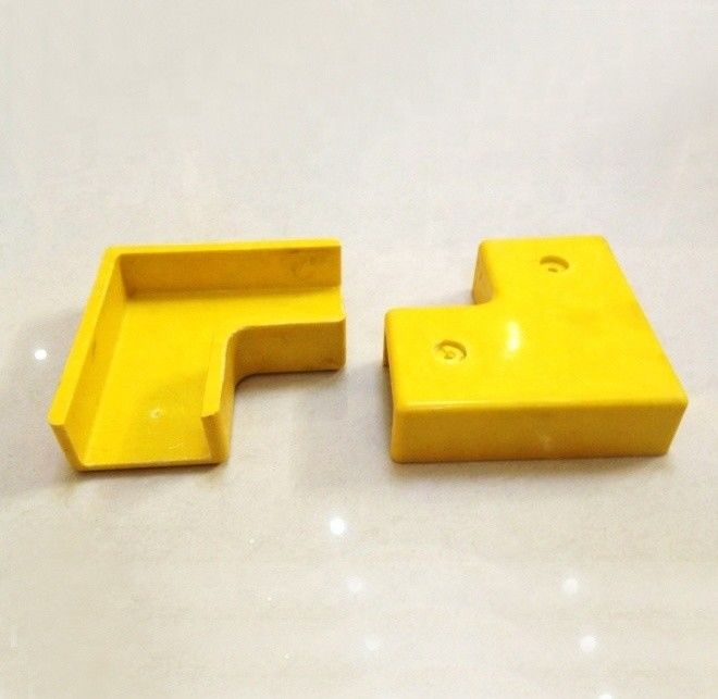 Acessórios de protetores UV de FRP para elitos de tubos redondos de 50 mm