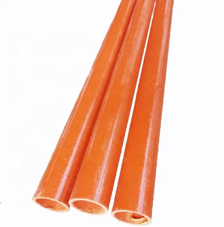 50 mm GFRP FRP Fibra de vidro Escavadeira Perfis para comprimento 1m-11.6m Isolamento Incluído