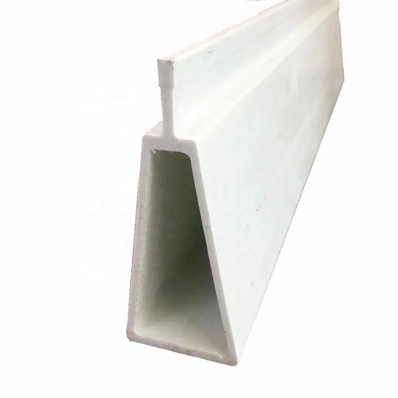 Feixes de suporte triangulares de pultração de fibra de vidro anticorrosiva para necessidades de maior resistência