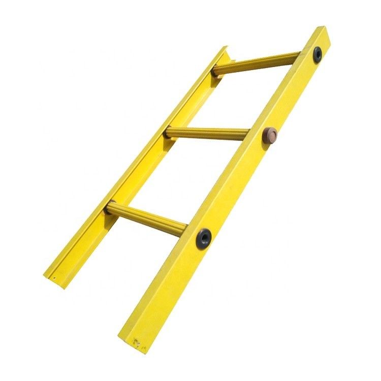 Escalas de isolamento FRP/GRP antiderrapante de comprimento personalizado para campos de energia e produtos químicos