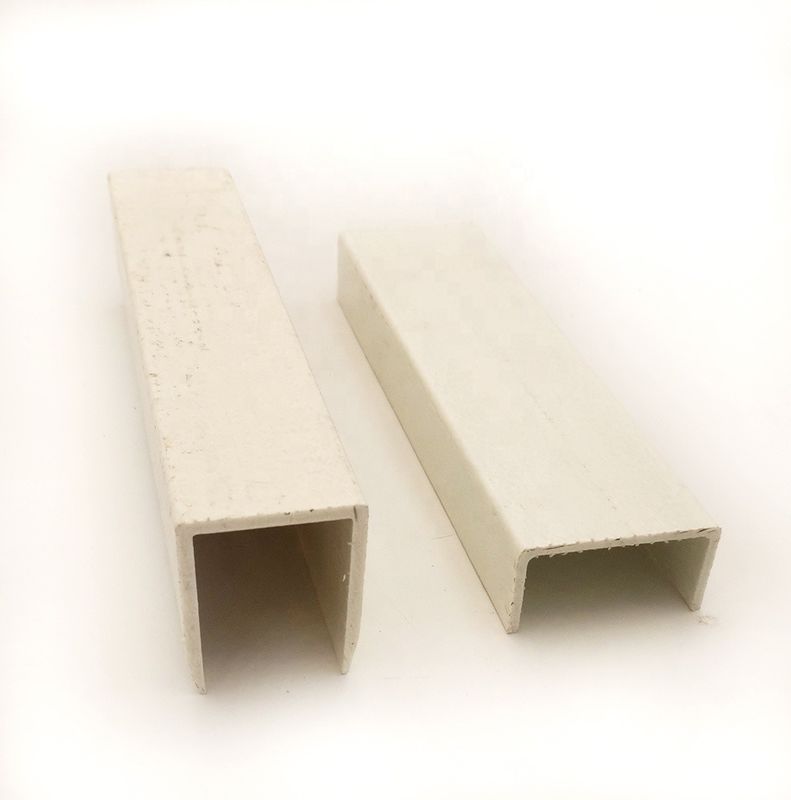Ferradura em forma de U de FRP de alta resistência de 30 mm para proteção de bordas de placas Serviço de corte personalizado