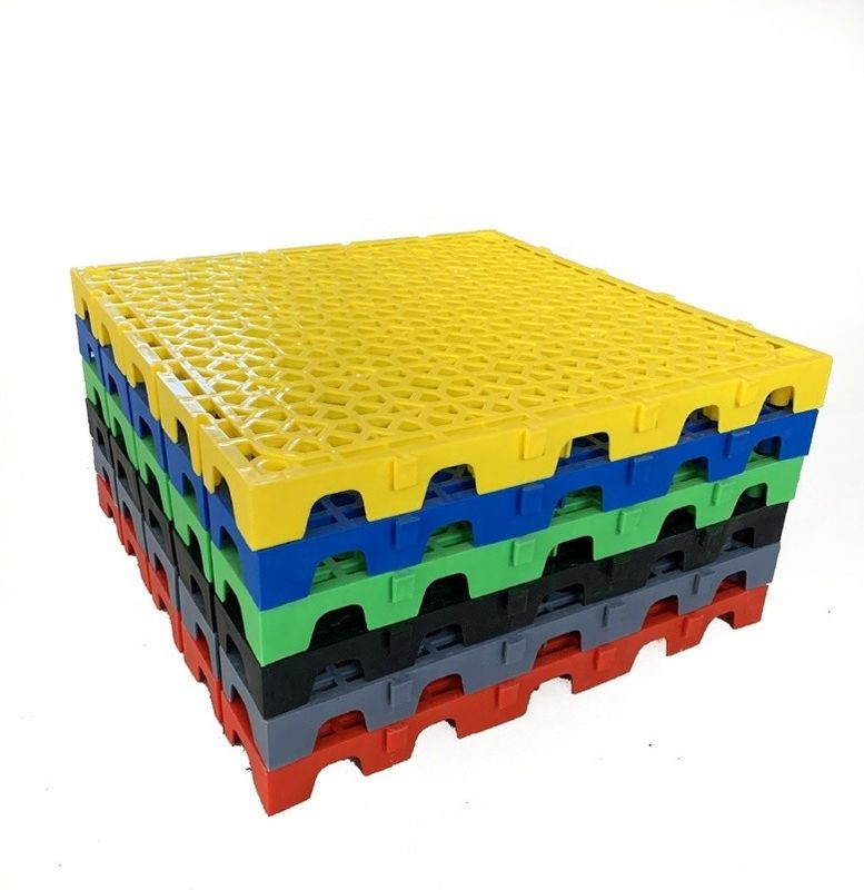 40x40x4.0cm Tapete de plástico de PP para lavagem de carros e cobertura de piso de garagem