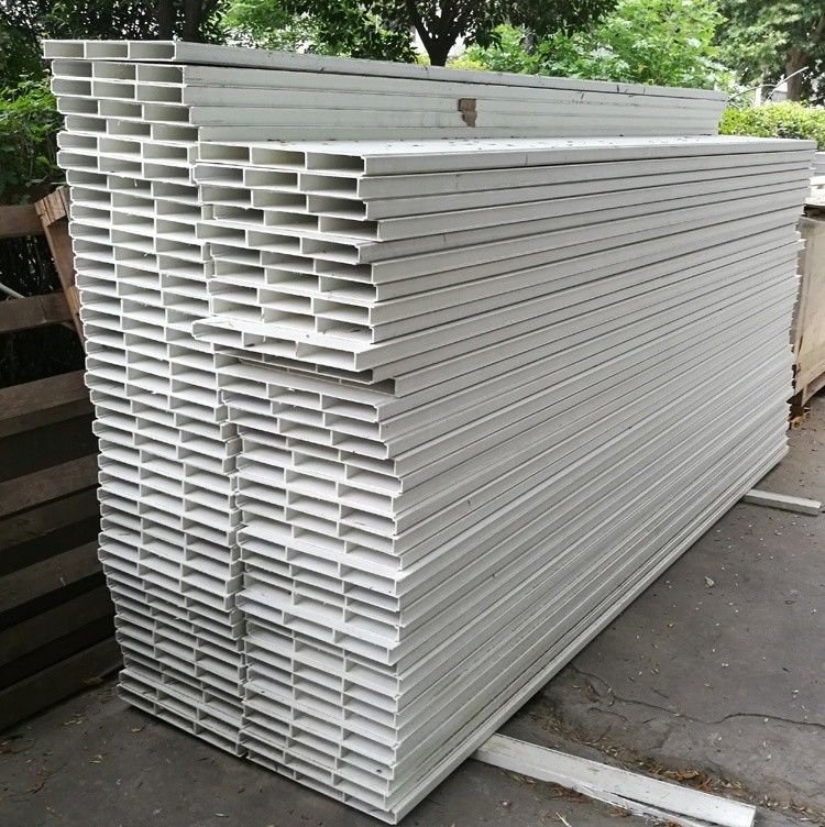 Cortar barreiras industriais de parede FRP painel de parede de barreira de vento para parede à prova de som
