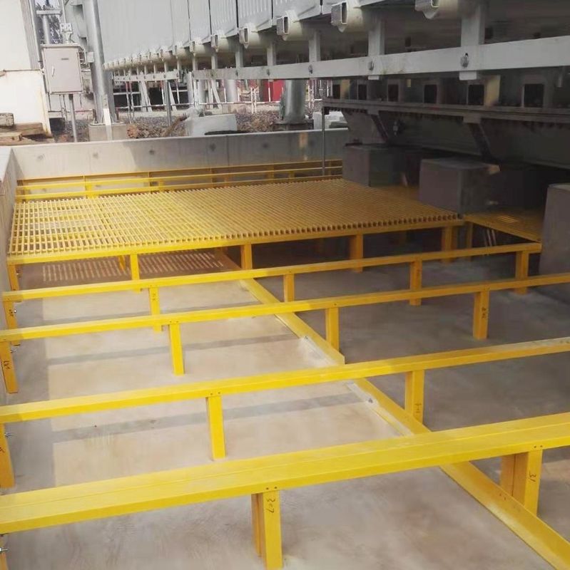 Estrutura de construção suave personalizada FRP de alta resistência para ambiente de corrosão