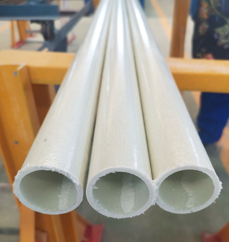 1m a 11,6m comprimento resistente a produtos químicos GRP FRP tubo de pultração de fibra de vidro pólo de plástico