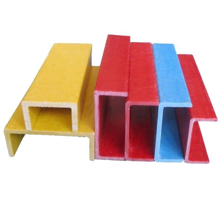 Perfis de plástico de FRP industrial A escolha perfeita para resistência à corrosão química